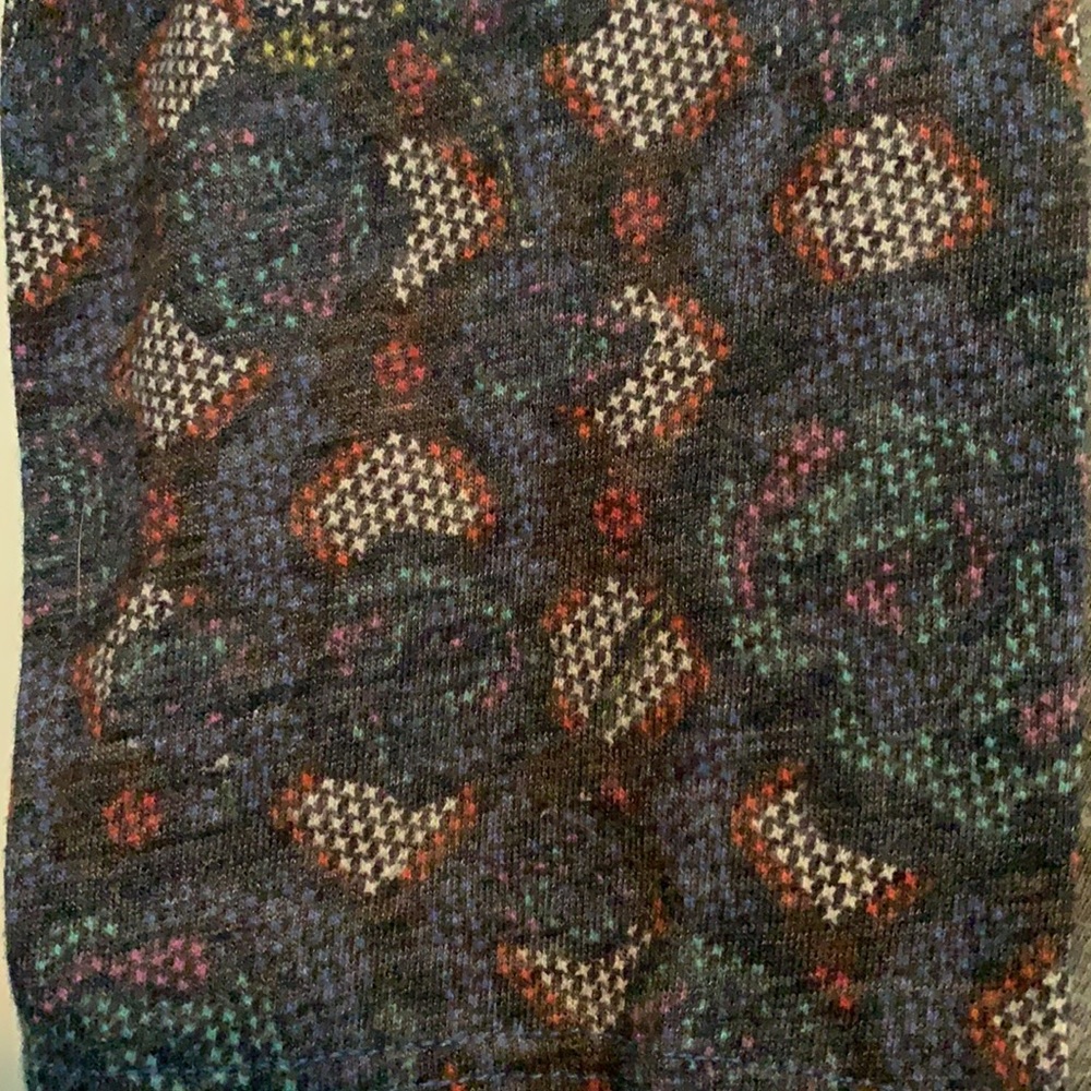LuLaRoe Stained Glass Roses Randy size S - Picture 2 of 2